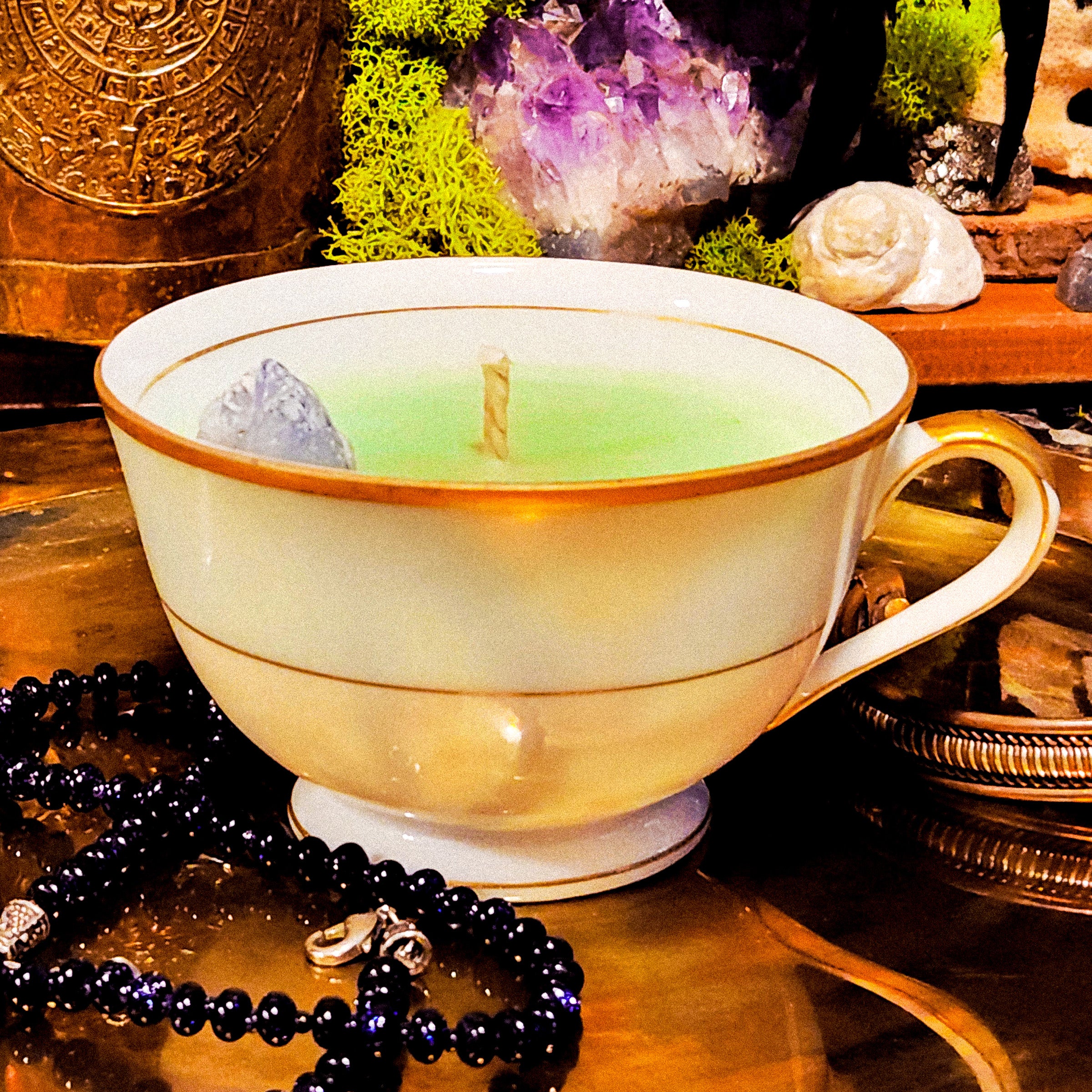 Herbal Healing Tea Trinket Candle