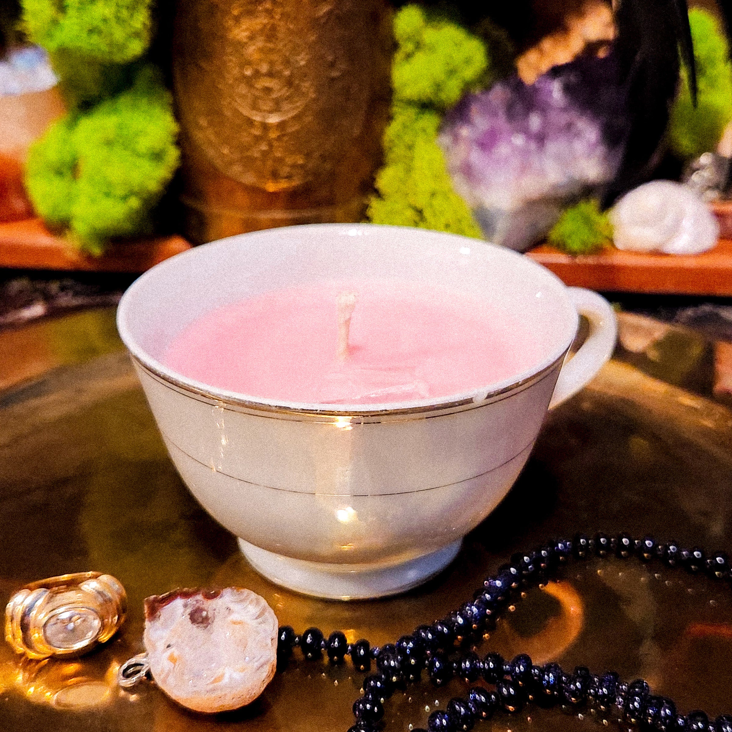 Rapid Fire Tea Trinket Candle