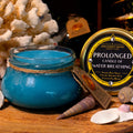Water breathing potion candle made with coconut soy wax NO WICK. Potion candle for Dungeons and Dragons players and fantasy or whimsical adventurers who enjoy tabletop role-playing games
