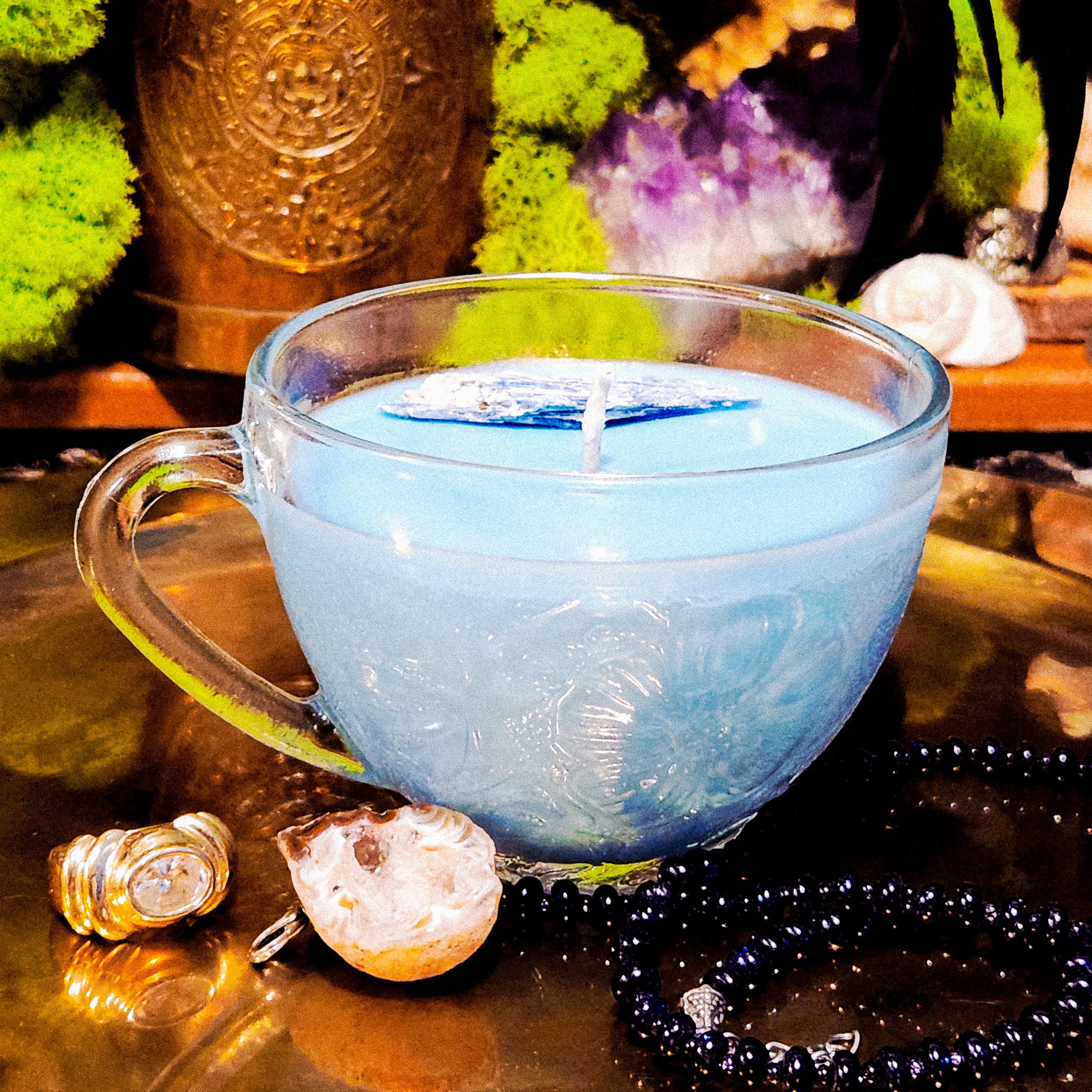Frosty Mist Tea Trinket Candle