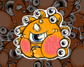 Dungeons and Dragons tabletop role-playing games beholder sticker for fantasy or whimsical players that enjoy cute and chubby creatures